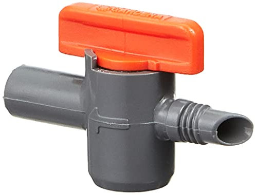 Gardena Micro-Drip-System Regulierventil: Steuerventil zur Regulierung von Durchfluss und Reichweite der Sprühdüsen, 5 Stück (1374-20)