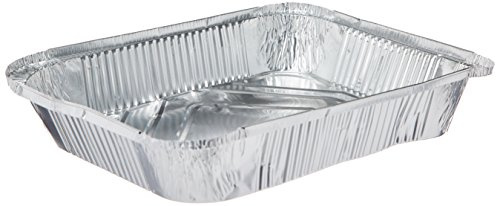 Hochwertige Aluminiumschalen mit Deckel 8 Porz 2 Stück