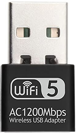 /G 2.4G 5G AC1200Mbps Carte réseau sans Fil Adaptateur USB Récepteur WiFi Double Bande RTL8812