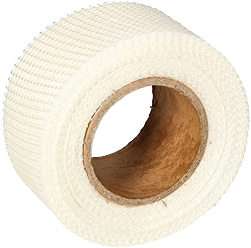 KOTARBAU® Cinta adhesiva de fibra de vidrio, 50 mm - 20 m, Autoadhesivo para juntas en los sistemas de placas de yeso, Cinta de refuerzo para juntas, Rollo grande, Cinta malla para rellenar grietas