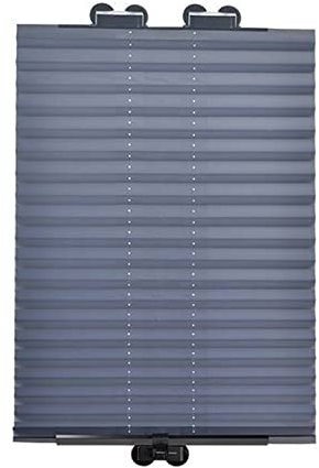 Tenda Plissettata per Finestre e Porte,Tenda a Rullo con Ventose,Tapparella Avvolgibile Opaca e Oscurante,Veneziana Plissé Portatile,Parasole,Senza Forare,per Casa,Ufficio (W46xL120cm(18x47in))