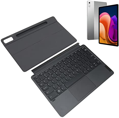 Annadue Clavier sans Fil avec étui pour Xiaoxin Pad, étui de Clavier Amovible Magnétique avec Clavier pour 11,2 Pouces Xiaoxin Pad Pro, Clavier Intelligent sans Fil Réglable de 0 à 165
