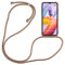 Funda compatible con Xiaomi Redmi A2 | cadena para teléfono móvil Smartphone collar funda con banda | Funda para teléfono móvil con cordón para colgar compatible con Redmi A2 | Rainbow
