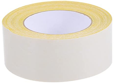 Housoutil 1rotolo Nastro Biadesivo Adesivo Extra Forte Per Pavimenti e Decorazioni Resistente All Usura e Alla Calorificazione Facile Da Rimuovere