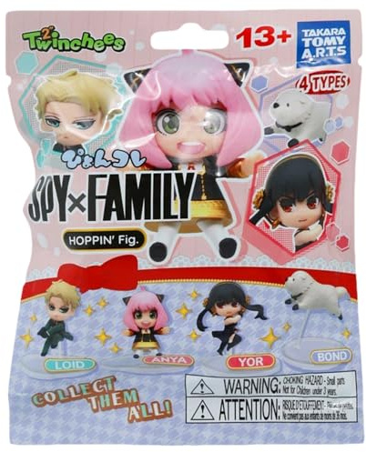 Spy x Family - Collectible Jumping Figure - Each Sold Separately - One Selected at Random for Online Purchases