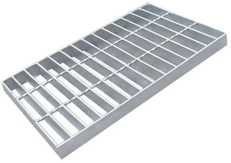 Griglia di Scarico in Acciaio Zincato, Copertura di Scarico for Bacinella di Raccolta Esterna, Copertura for Canale Resistente E Resistente, Griglia di Scarico in Metallo Antiruggine(100x40x3cm)