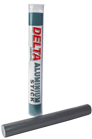 Aluminum Epoxy Putty, 175ml, Heavy-Duty Metal Repair Paste, Fast-Setting, Moldable, Waterproof, Heat Resistant for Industrial, Automotive, Plumbing Applications