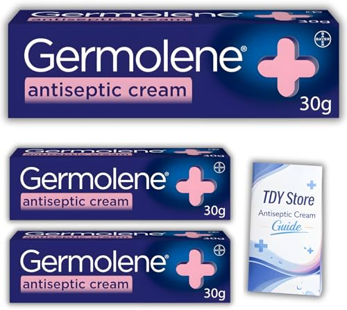 2 x Antiseptic Cream with Local Anaesthetic 30g - TDY Bundle Including TDY Antiseptic Cream Guide