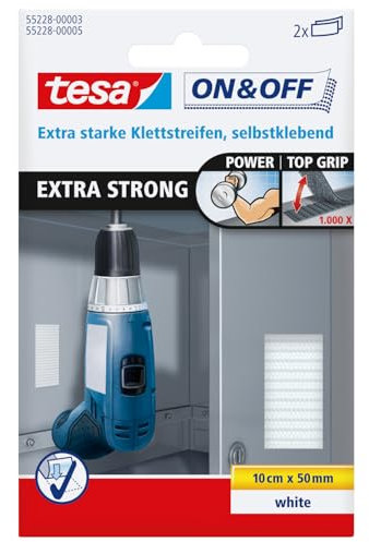 Tesa 84466 Nastro 0,1X50 Bianco (55228-00003-01)