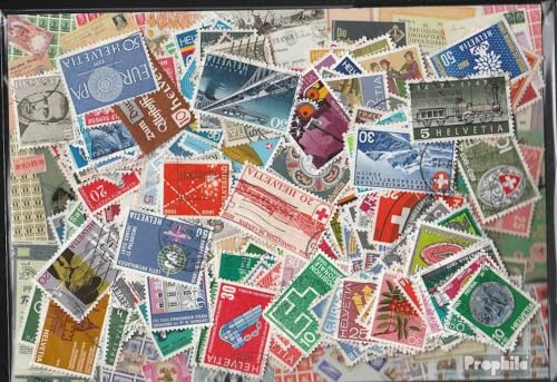 Prophila Collection Suiza 300 Varios Sellos Especiales y Gran Formato (Sellos para los coleccionistas)