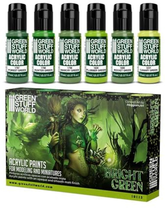 Green Stuff World - Farbset Grün