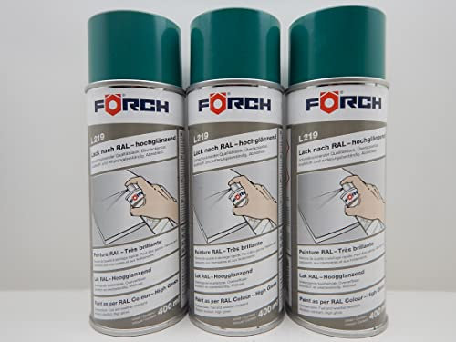 Förch OPALGRÜN GRÜN RAL 6026 LACK LACKSPRAY SPRAY SPRAYDOSE 400ML (3)