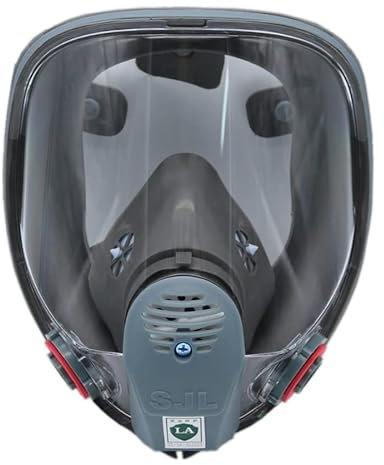 Mascarilla completa reutilizable para 6800 silicona máscara de cara completa medio ampliamente utilizado en laboratorio soldadura pintura de pintura de aerosol para carpintería