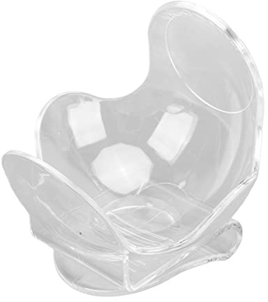 Riuulity Tennisball-Taillen-Clip-Halter, Feste Befestigung, Kompakter Tennisball-Halter-Clip für den Sport (Transparent)