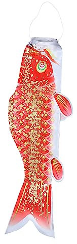 BCOATH Japanischer Karpfen-windsack Hängend Fisch-windsack-flagge Für Außenbereich Hochwertig Verarbeitet Langlebiges Ornament