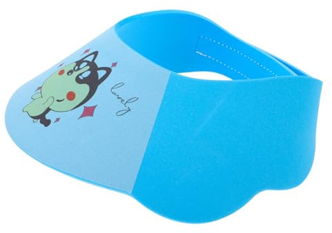 QUMIIRITY Junge Mädchen-haarwaschvisier Verstellbare Kopfwaschkappe Zum Baden Schirmmütze Für Babyhaare Waschen Blau Schädliche Substanzen