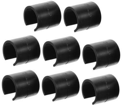 KONTONTY 8stücke Gartenflaggen-Clips Rasenflaggenstopper Winddichte Flaggenclips Aus Kunststoff Für Gartenbanner Wetterfeste Befestigungsklammern Flaggen-befestigungswerkzeug