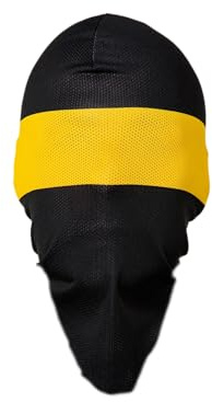 PGWEAR Sturmhaube Netz Hero (DE/NL/SE/PL, Alphanumerisch, Einheitsgröße, Schwarz/Gelb)