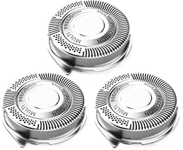3 St. Ersättningsrakhuvuden, Kompatibelt Med Philips Norelco, SH50/52-serien 5000 S5000 S5380 S5000 S5570 S5080 AT890 AT750 AT751 PT710 PT720 Rakapparattillbehör