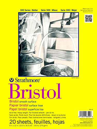 Strathmore Str-342-9 20 feuilles Blanc