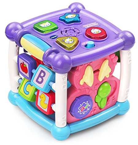 VTech Busy Learners Activity Cube, Purple