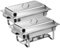 ZORRO Chafing Dish Starter Set Inkl. Behälter | 15-Teilig | 590x357x292mm