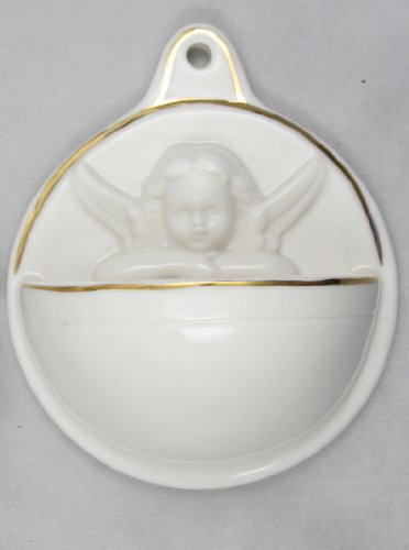 MaMeMi Porzellan-Weihkessel/Goldrand