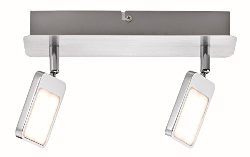 Paulmann 66643 Spotlight Mic 2x4,5W Chrom 230V Metall 666.43 Deckenleuchte Lampe LED Deckenlampe Deckenstrahler