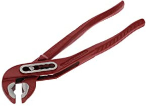 GEDORE red Water pump pliers, Clamping width to 25 mm, 7-position adjustable, Safety-box joint, Flat, R28100007