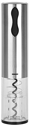 WHOJA Stainless Steel Electric Wine Bottle Opener Suitable for Bartender Waiters with foil Knife and USB Cable Rechargeable Cork Remover Best Gift for Wine Lovers Rechargeable