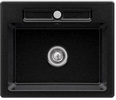 Villeroy & Boch Siluet 60 S Chromite – 3346 01 J0 Keramikspüle Handbetätigung