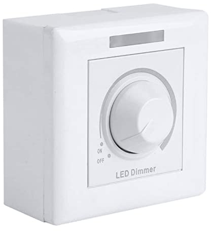Europalamp - VDIMM00 - Variateur de lumière pour ampoules ou spot LED dimmables de 0 a 10V avec 1A