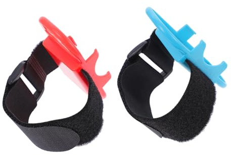 HEMOTON 6pièces Bracelet Ajustable Pour Manette De Jeu Switch Dragonne Compatible Pour Jeux De Danse Accessoire Pratique Pour Expérience De Jeu Améliorée