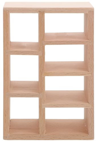 ibasenice Miniatur Möbel Fächer Mini Schrank Für Dekoration Miniatur Accessoire Für Und Kinderzimmer Einrichtung