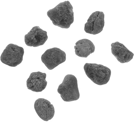 VALICLUD 200g Noire Brute Décorative Naturelle pour Aquarium Et Aménagement Paysager Intérieur Et Extérieur