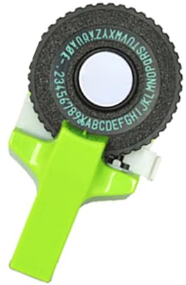 Etikettenhersteller, Präge -Etikettenhersteller mit Schreibmaschine Handgefertigtes Dekoratives Klebeband -Prägen Etikett Maker Präder Etikett Label Maker Maschine für Basteln zu Hause