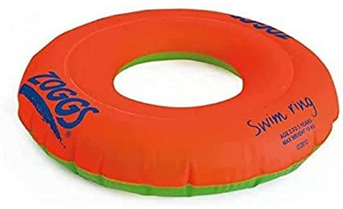 Zoggs 301211 Swim Ring - 3-6 Anni , Unisex Bambini, Arancio/Verde, 3-6 Anni