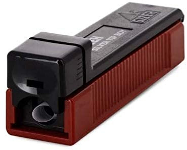 Gizeh Silver Tip Boy Stopfmaschine, Rot/Schwarz, 1 Stück