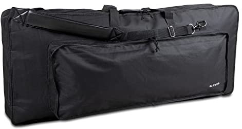 Keyboard Gig Bag Basic, 102x40x14 cm , mit Notentasche, schwarz, reiß- und wasserfest