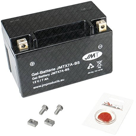 Gel-Batterie für Kymco Agility City+ 125, 2014, wartungsfrei, inkl. Pfand €7,50
