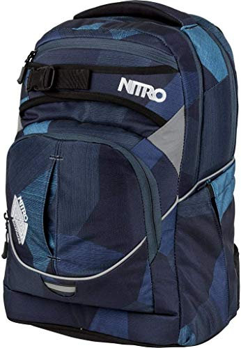 Nitro Snowboards 2018 Rucksack, 44 cm, 30 liters, Blau (Fragments Azul)