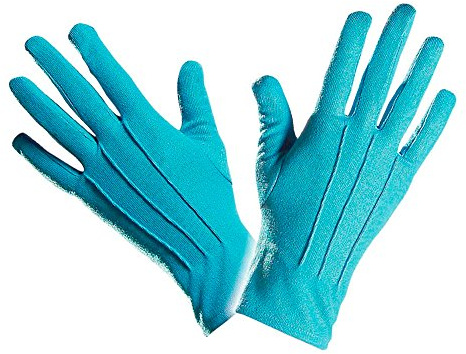 PARTY DISCOUNT NEU Handschuhe, türkis, one size