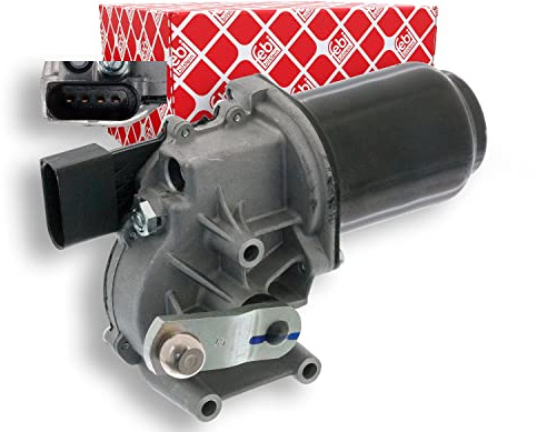 febi bilstein 48665 Scheibenwischermotor, 1 Stück | Kompatibel mit: SEAT TOLEDO IV, SKODA FABIA III, FABIA III Kombi, RAPID, RAPID Spaceback