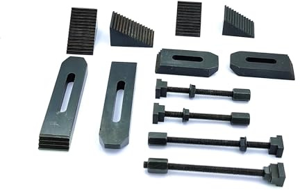 24 Pcs Clamp Kit Set M6 (6 mm) For Rotary Tables, Milling Tables, Face Plates & Vertical Slide