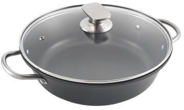 Metaltex TEMPO - Cacerola Baja Aluminio Forjado 24CM