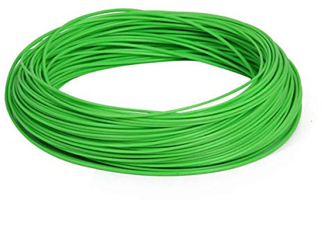 ZWRY Fliegenfischen Wf 1 2 3 4 5 6 7 8 9 Gewichts Fly Angelschnur 100Ft Gewicht nach vorne Schwimm Nylon Gelb Moss Grün Blau Orange Fliegenschnur Wf3F Spring Green