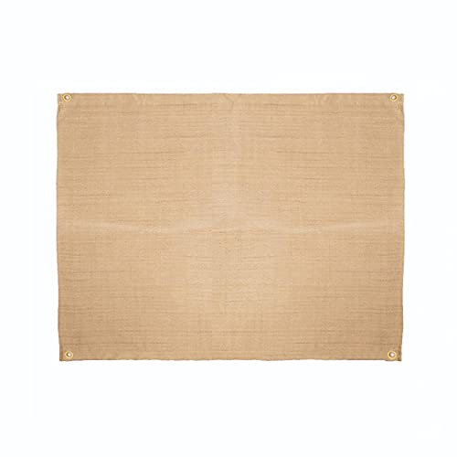 Oniphia Alfombrilla Ignífuga Mantas Termicas Manta Ignifuga Soldadura Alfombra Ignifuga Chimenea Tela Fibra de Vidrio Barbacoa para Fogatas en la Terraza Manta Aislante Termica (80 * 95 cm)
