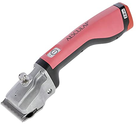 Kerbl GT654-RO Bonum Aesculap sladdlös klippmaskin för häst inklusive 1 batteri, rosa, 29,5 cm x 7,5 cm x 7,8 cm, 8 stycken