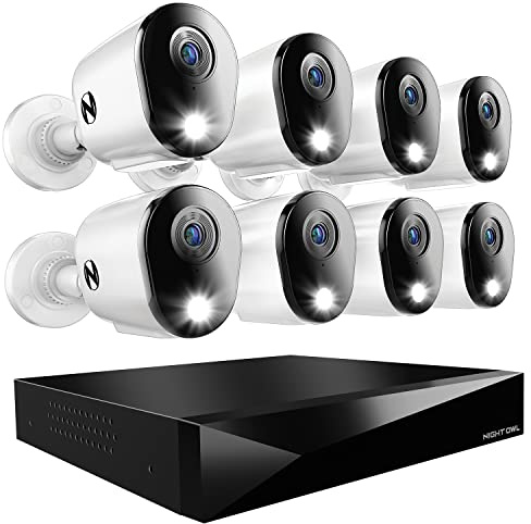 Night OWL FTD4-81-8L HD DVR Security KIT