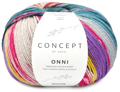 Katia Concept Onni Socks 4-fach mit Alpaka 405